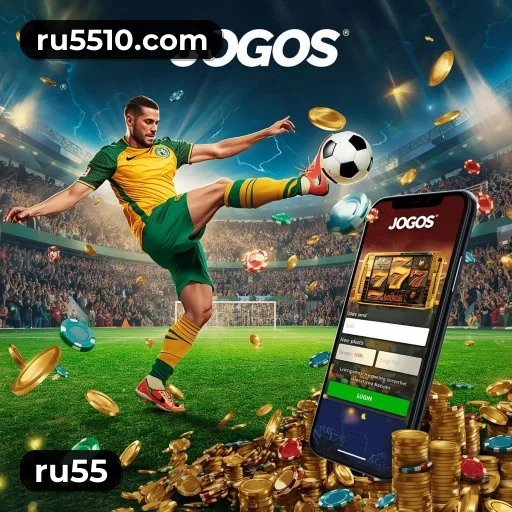 ru55 bônus R$5.000 + 500 giros - Rollover 35x, prazo 30 dias, 38% taxa conversão